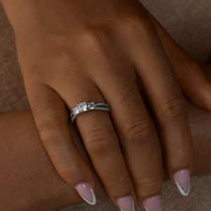 10K Gold Engagement Ring -40GG48